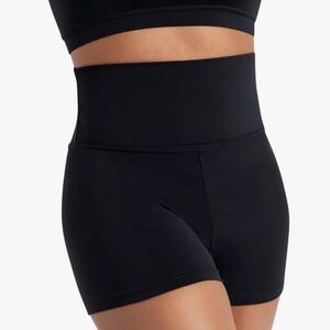 Capezio High-Waisted Black Women's Shorts